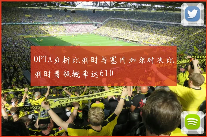 OPTA分析比利时与塞内加尔对决比利时晋级概率达610